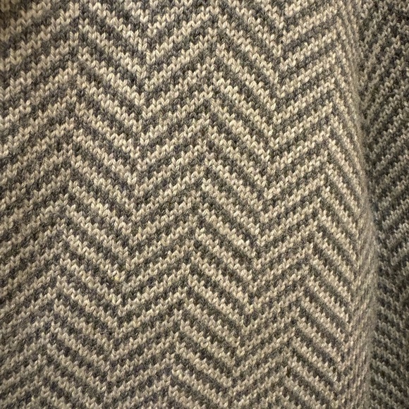 Talbots Pure Merino Wool Gray Herringbone Women's Blazer Sz SP - Picture 5 of 13